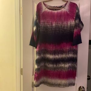 Kenneth Cole 3/4 Sleeve Dress